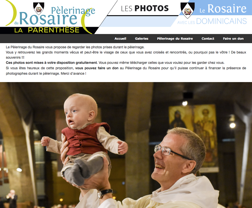 Galerie photos du Rosaire