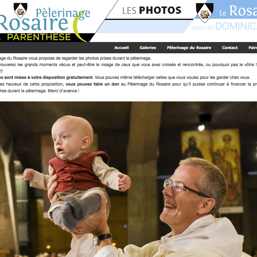 Galerie photos du Rosaire