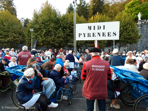 Midi-Pyrénées a proposé 4 jours dans 4 sanctuaires marials différents, avec une équipe de frères dominicains et d'hospitaliers