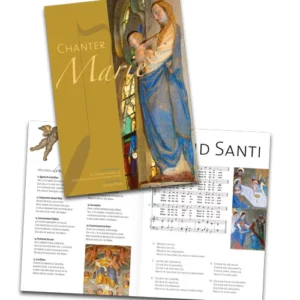 Livre de chants religieux : Chanter Marie