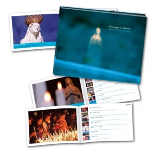 Pèlerinage du Rosaire agenda perpétuel et photos pieuses