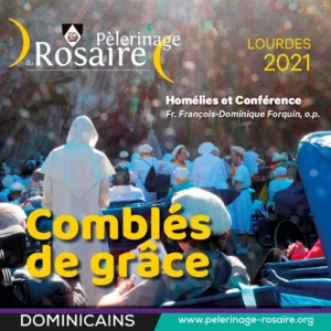 Pèlerinage du Rosaire Lourdes 2021, dominicains en pèlerinage
