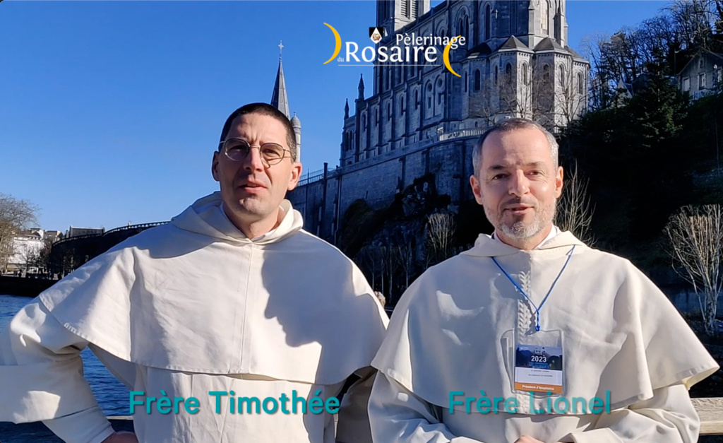 Le tuilage a commencé le 11 février dernier à Lourdes entre le frère Lionel Gentric et le frère Timothée Lagabrielle.