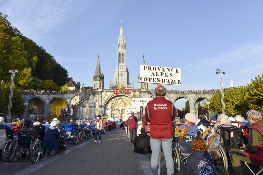 Messe d'onction des malades du Pèlerinage du Rosaire sur le thème 