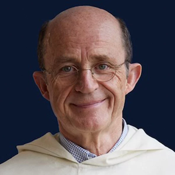 Portrait du Père Bernard-Olivier, religieux dominicain souriant